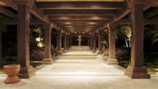 Pacific Resort Aitutaki - entrance 