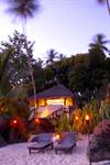 Pacific Resort Aitutaki - Beachfront Suite - dusk 